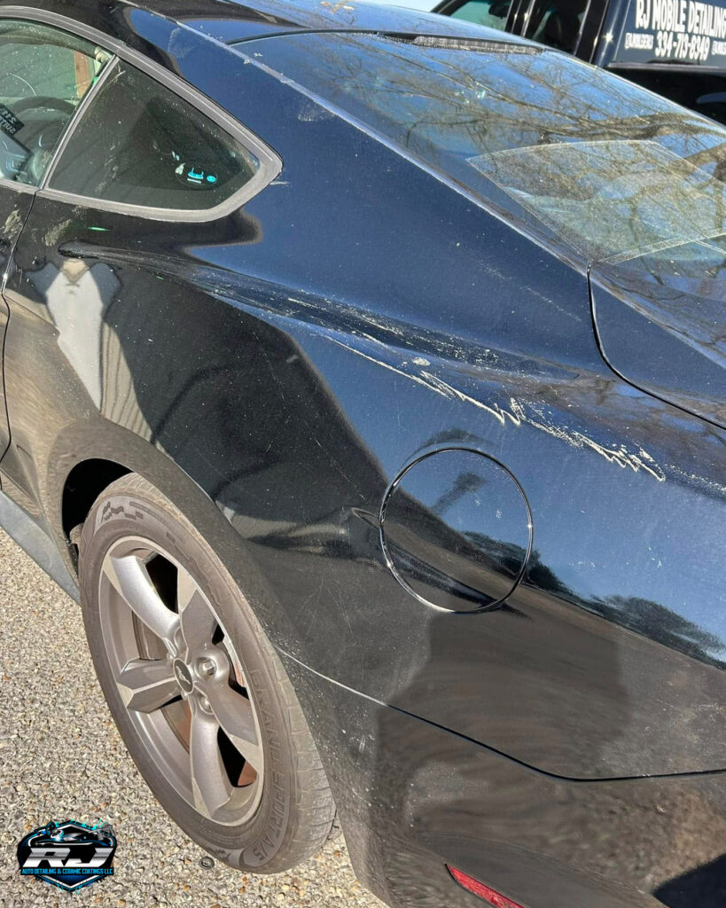 2018 Mustang GT Ceramic Coating - Rear Panel Scratched Up