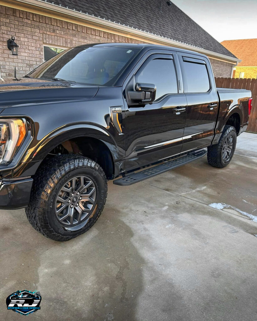 2022 Ford Raptor Grey Ceramic Coating - Driver Side Shine 2