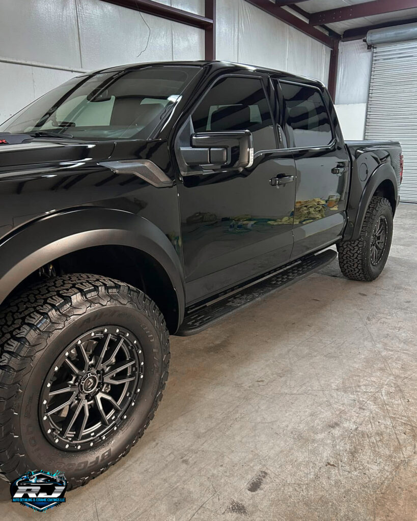 2022 Ford Raptor Grey Ceramic Coating - Driver Side Shine 3