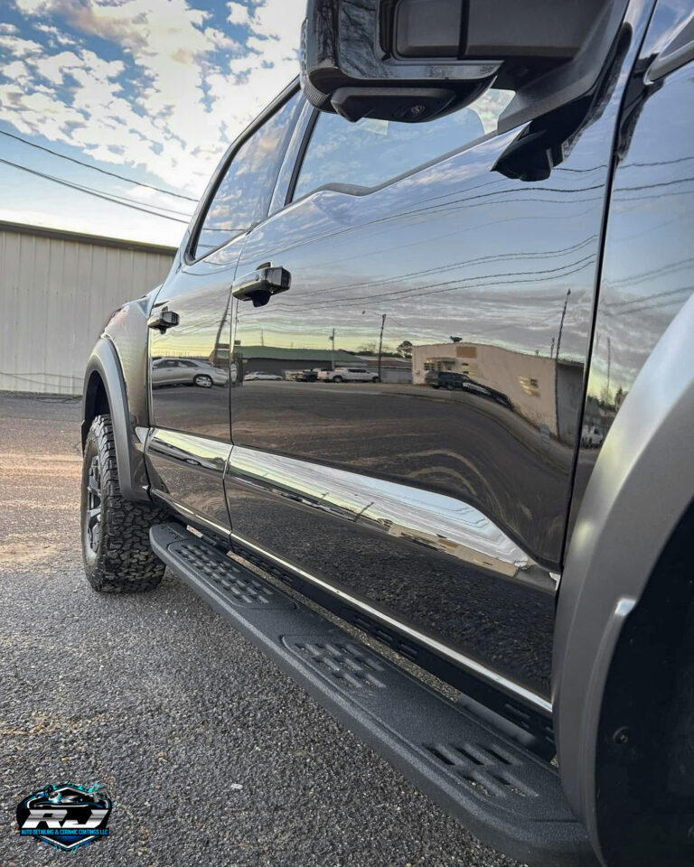 2022 Ford Raptor Grey Ceramic Coating - Passenger Side Shine 2