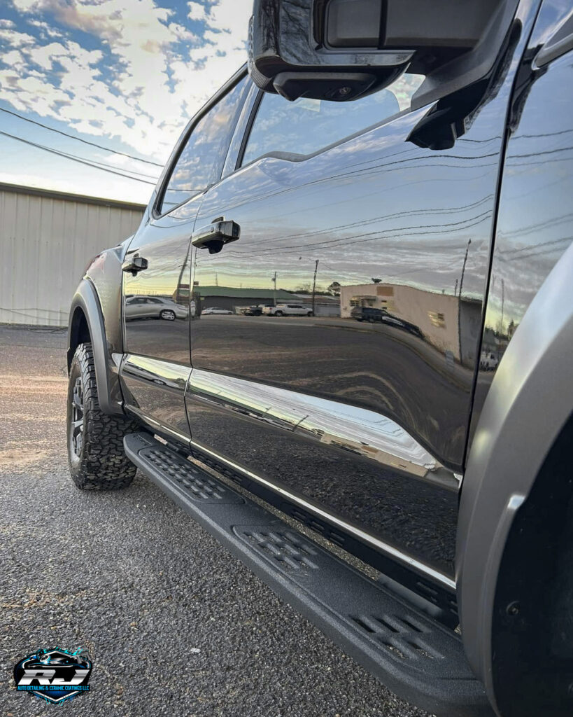 2022 Ford Raptor Grey Ceramic Coating - Passenger Side Shine 2