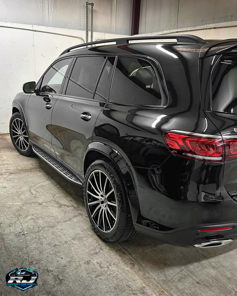 2022 Mercedes GLE450 Black - Auto Detailing - Driver Rear 2