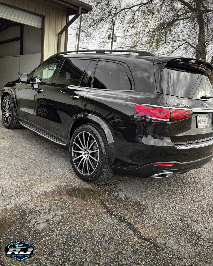 2022 Mercedes GLE450 Black - Auto Detailing - Driver Rear