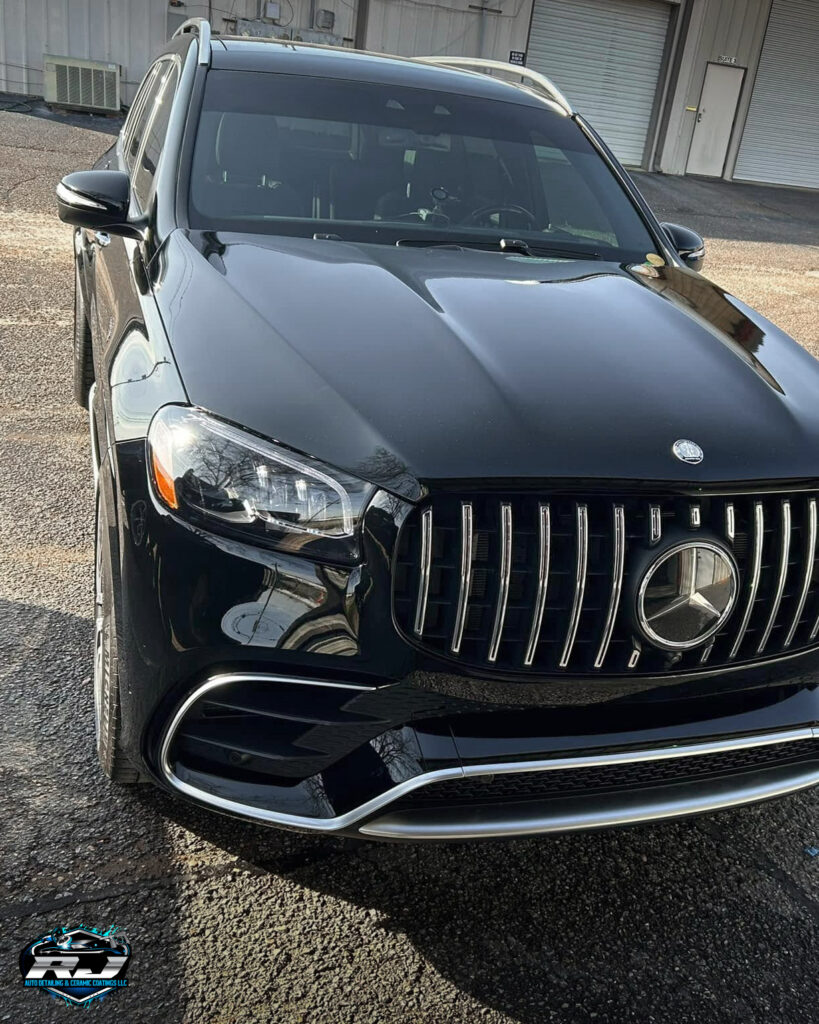 2022 Mercedes GLE450 Black - Auto Detailing - Front End